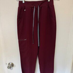 High Waisted Zamora Jogger Scrub Pants